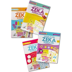 Çocuklar İçin Zeka Soruları (4 Kitap Takım)