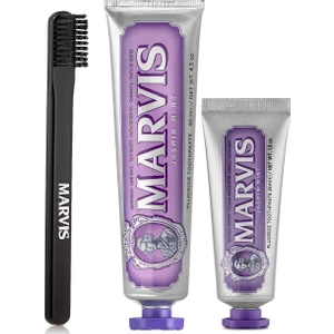 Yasemin 3'lü Diş Macunu 85 ml +Marvis Diş Macunu 25 ml + Marvis Orta Sert Diş Fırçası