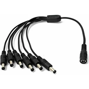 6 Başlı Dc Adaptör Çoklayıcı Kablo