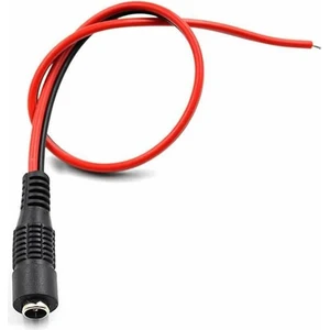 25 cm Kablolu Dişi Barrel Jack - Power Soket