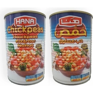 Hana Haşlanmış Nohut 400 gr 4'lü