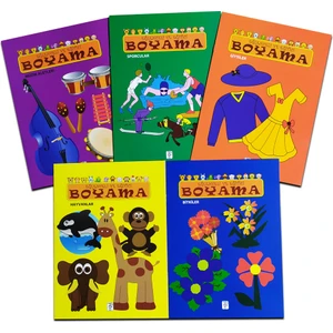 Sis Yayıncılık Eğlenceli ve Eğitici Boyama Seti 3 - 5 Kitap