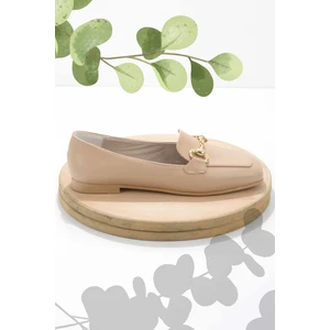 Nude  Kadın Loafer Ayakkabı K01641165409