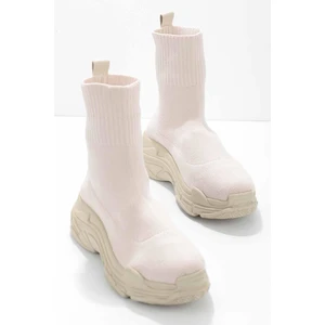 Bej File  Kadın Sneaker K01591200082