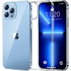 Apple iPhone 13 Pro Max Kılıf Şeffaf Silikon Hibrit Case