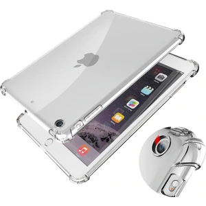 Apple iPad 8. Nesil 10.2" Kılıf Darbelere Dayanıklı Şeffaf Kapak A2270 A2428 A2429 A2430