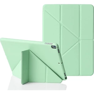 iPad 2 3 4 Kılıf Trifolding Arkası Silikon Smart A1395 A1396 A1397 A1416 A1430 A1403 A1458 A1459-460