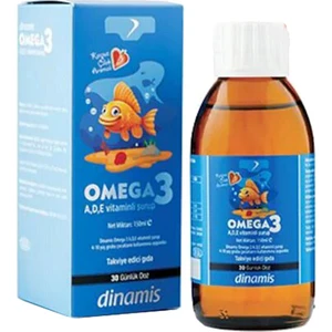 Omega 3 A D E Vitaminli Şurup 150 ml