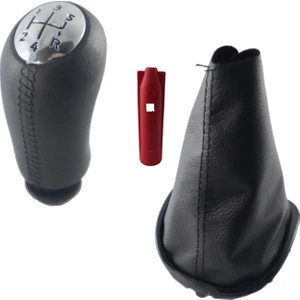 Renault Clio 3 Plastik Vites Topuzu ve Körüğü Set Parlak Kapaklı Model