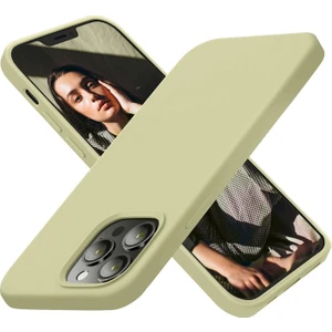 Case 4U Apple iPhone 13 Pro Kılıf Klasik Mat Renkli Yumuşak Premier Silikon Altın