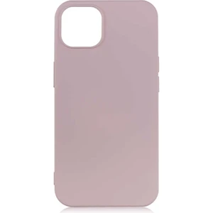 Case 4U Apple iPhone 13 Mini Kılıf Lansman Içi Kadife Soft Yumuşak Dokulu Liquid Silikon Rose Gold