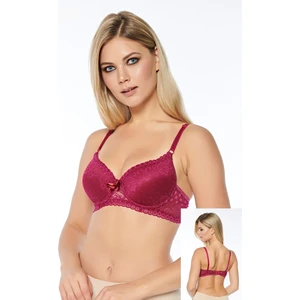 Dantelli Dolgulu Sabit Askılı Konforlu Sütyen 4001