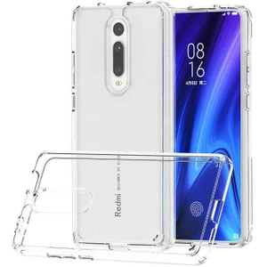 Case World Xiaomi MI9T Kapak Sert Silikon Şeffaf Kılıf