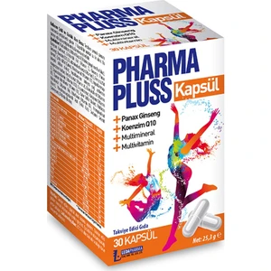 Pharmaplus 30 Kapsül Panax Ginseng Co Q10 Multivitamin Multimineral 2 Kutu