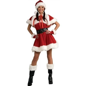 Tahtakale Marketi Noel Anne Kostümü Straplez Noel Anne Kıyafeti 5 Parça Lüks
