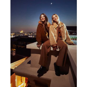 Bol Paça Pileli Pantolon