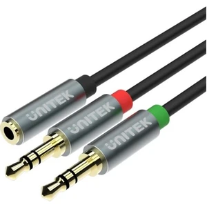 Kulaklık Adaptörü (Çift 3,5 mm Fiş - 3,5 mm Jak) Stereo Ses Kablosu