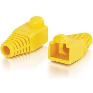 PlatoonSarı Cat6 Kılıf Sarı Cat5 Kılıf 100 Adet Sarı RJ45 Kılıf