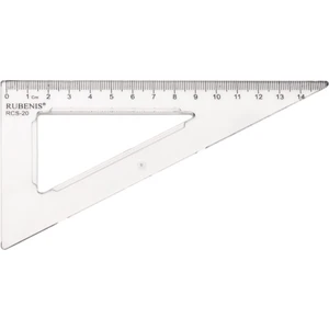 Şeffaf Gönye 15 cm