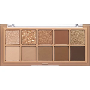 Mat Işıltılı ve Glitter Içeren Yoğun Pigmentli Far Paleti Mahogany Garden