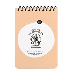 Keskin Color Hisli Şeyler Döner Miyiz Yine Eski Günlere? Defter