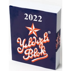 2022 Yıldızlı Blok Masa Takvimi
