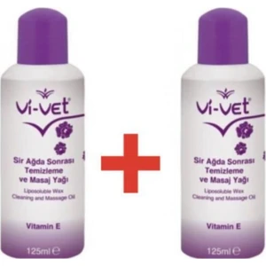 Ağda Sonrası Temizleme ve Masaj Yağı E Vitamini 125 ml - 2 Adet
