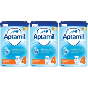 4 Numara Çocuk Devam Sütü 2400 Gr. 1 Yaş+ (3 x 800 Gr. Akıllı Kutu)