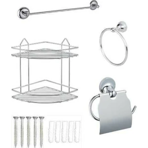 Empa Metal Banyo Seti (4 Parça)