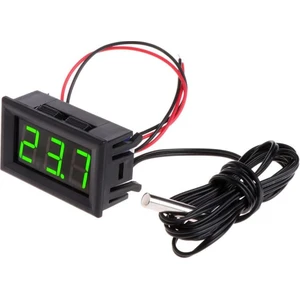 12V Termometre Su Geçirmez Sıcaklık Sensörü - Yeşil