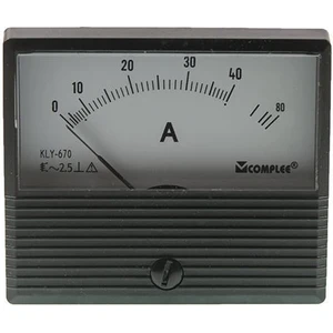 40A Analog Ampermetre - Panel Tipi Ölçü Aleti KLY-T670