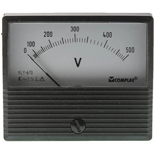 500V Analog Voltmetre - Panel Tipi Ölçü Aleti KLY-T670