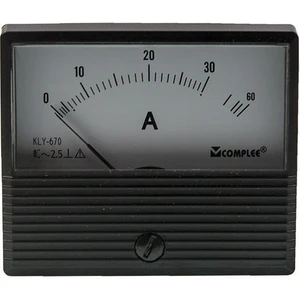 30A Analog Ampermetre - Panel Tipi Ölçü Aleti KLY-T670