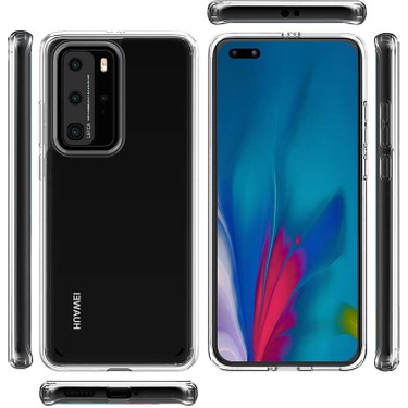 Case World Huawei P30 Lite Kapak Sert Silikon Şeffaf Kılıf Fiyatı