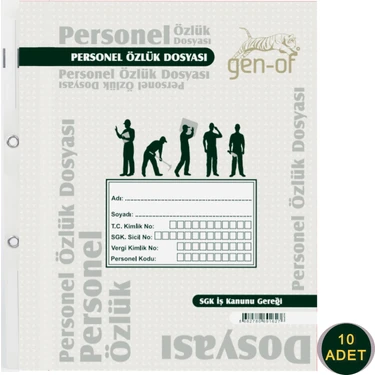 Gen-of Personel Özlük Dosyası 10