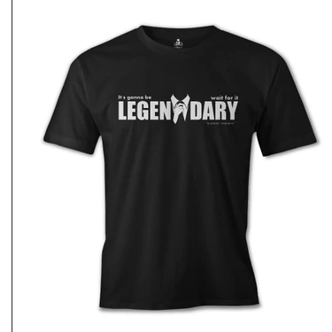 T Shirt How I Met Your Mother Legendary Siyah Erkek Tshirt Fiyat