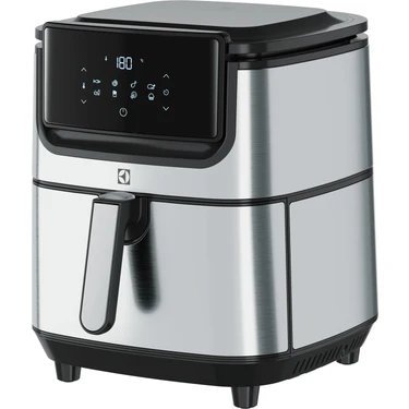 Electrolux E6AF1-6ST AirFryer 8 Programlı Dokunmatik LCD Ekranlı 7 Lt Sepet Kapasiteli, , 5.4 Lt