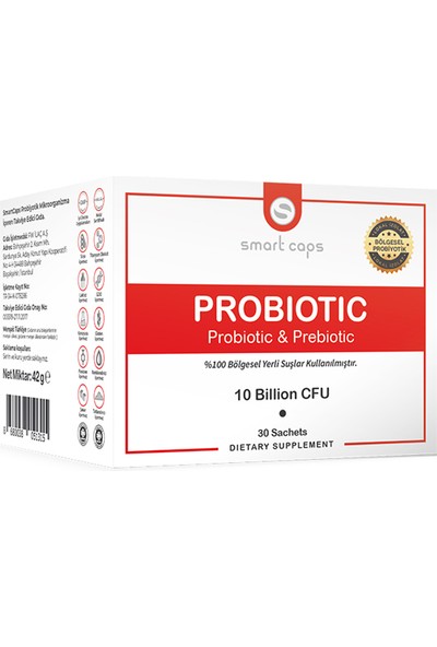 Smartcaps Probiyotik&Prebiyotik 30 Saşe