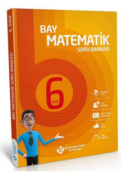 Bilim Anahtarı Yayınları Bay 6. Sınıf Matematik Soru Bankası