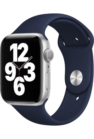 Melikzade Apple Watch 7 6 5 4 3 2 1 Se 42MM-44MM-45MM M/l Spor Silikon Kordon