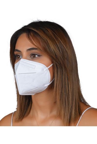 Dexxon Medical Ffp2 5'li Beyaz Maske