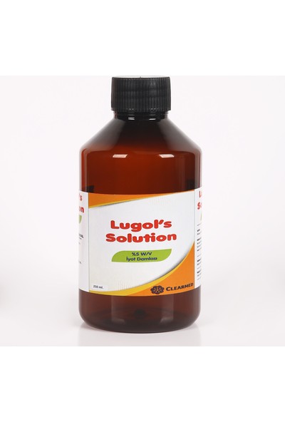 Clearmed Lugol's Solution %5 Iyot Damlası 250 ml