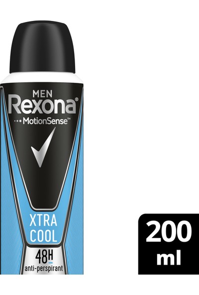 Rexona Men Anti-Perspirant Sprey Deodorant Erkek Xtra Cool Fresh Protection 200 ML 1 Adet