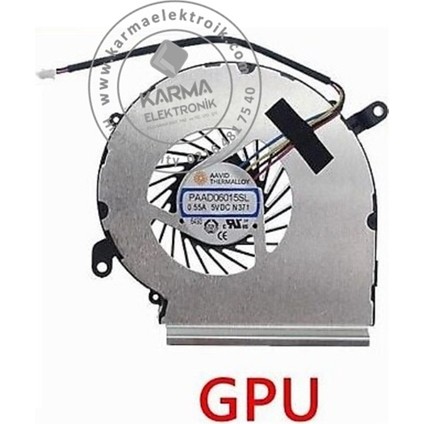 Msı Apache Pro GE72 2qf GE72 2ql GE72 6qf Notebook Fan Ver.2 (Sağ) (4 Pin )