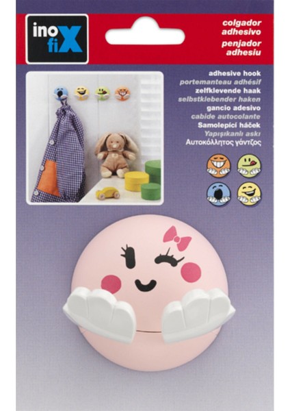 Inofix Emoji Askı Pembe fiyatları