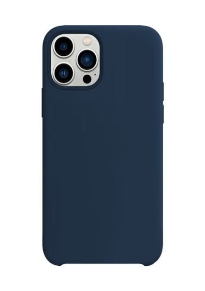 Buff Apple iPhone 13 Pro Max Rubber Fit Kılıf Lacivert