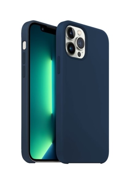 Buff Apple iPhone 13 Pro Max Rubber Fit Kılıf Lacivert modelleri