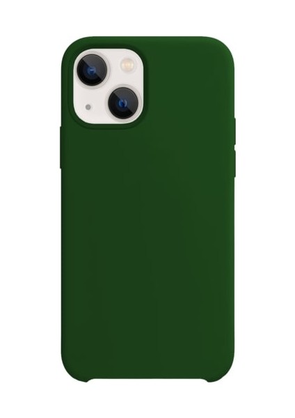 Buff Apple iPhone 13 Rubber Fit Kilif Yeşil