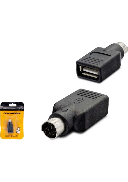 HDX5024(4133) Adaptör Çevirici USB To Ps/2 F/m