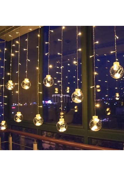 Küre Toplu Perde LED Işık MH-213